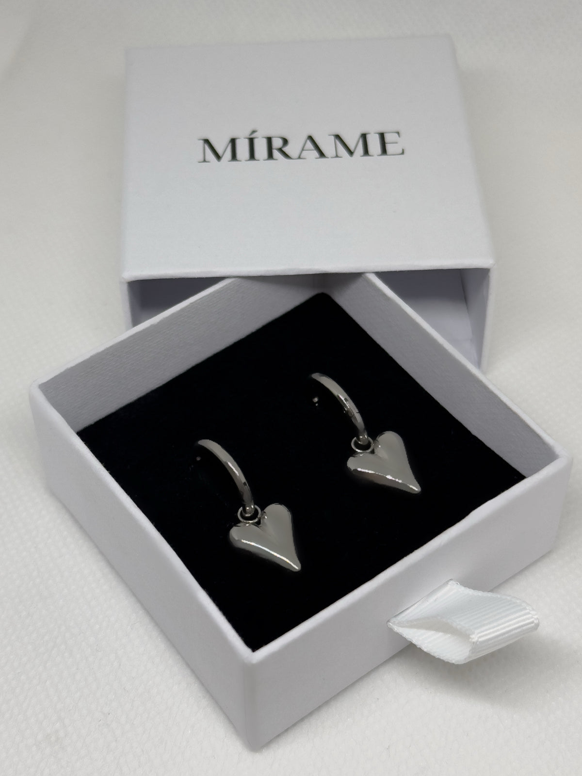 Droplet Hearts – Silver