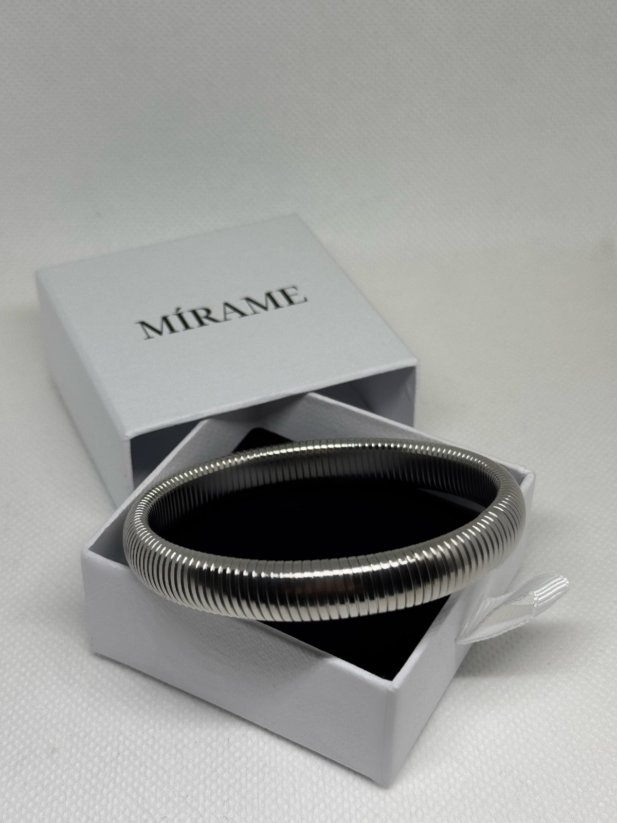 Helix Bangle – Silver