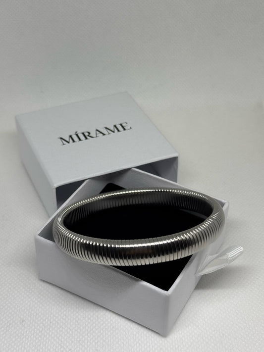 Helix Bangle – Silver