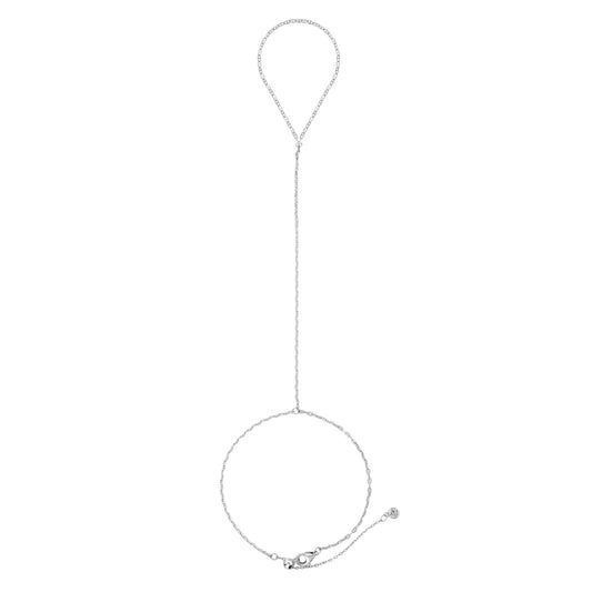 Aurora Hand Chain - Silver