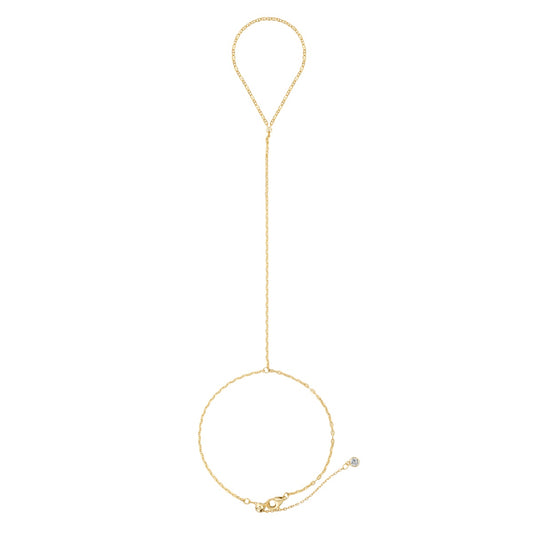 Aurora Hand Chain - Gold